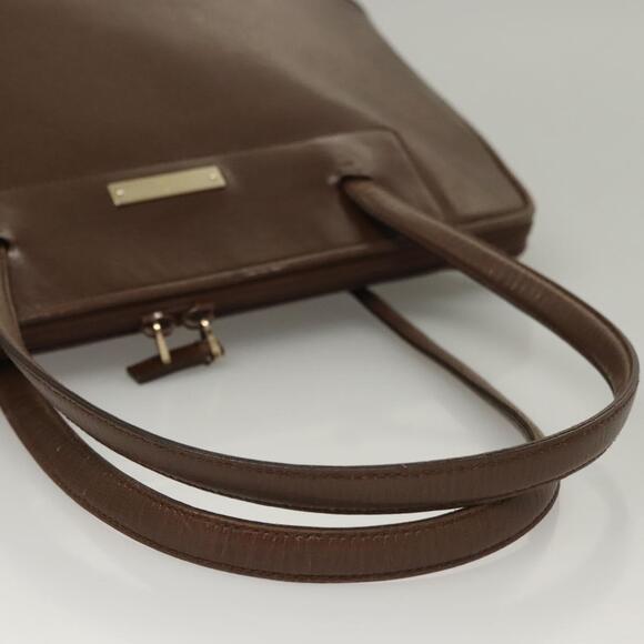 GUCCI Tote Bag Leather Brown - Picture 8 of 16